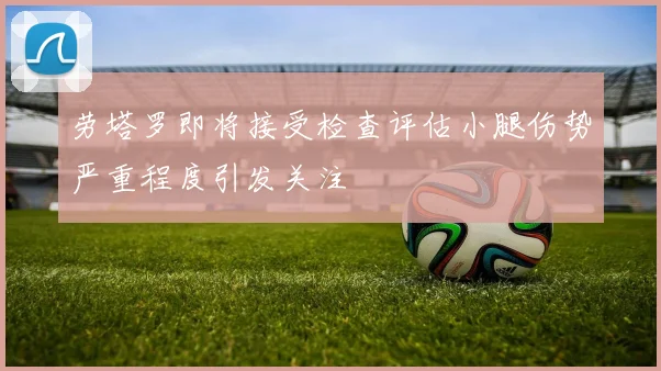 劳塔罗即将接受检查评估小腿伤势严重程度引发关注